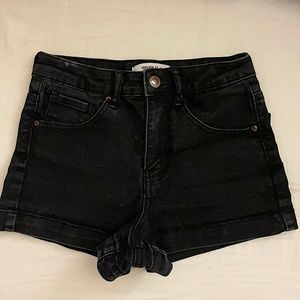 Black shorts
